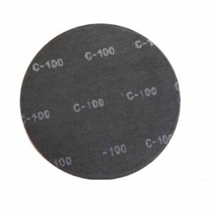 Abrasive fiberglass sanding screen disc