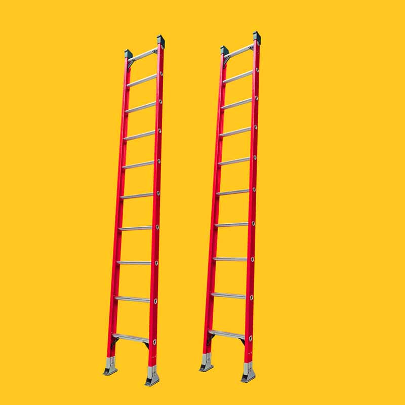 fiberglass single straight ladder