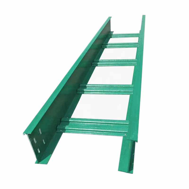 Fiberglass ladder type cable tray